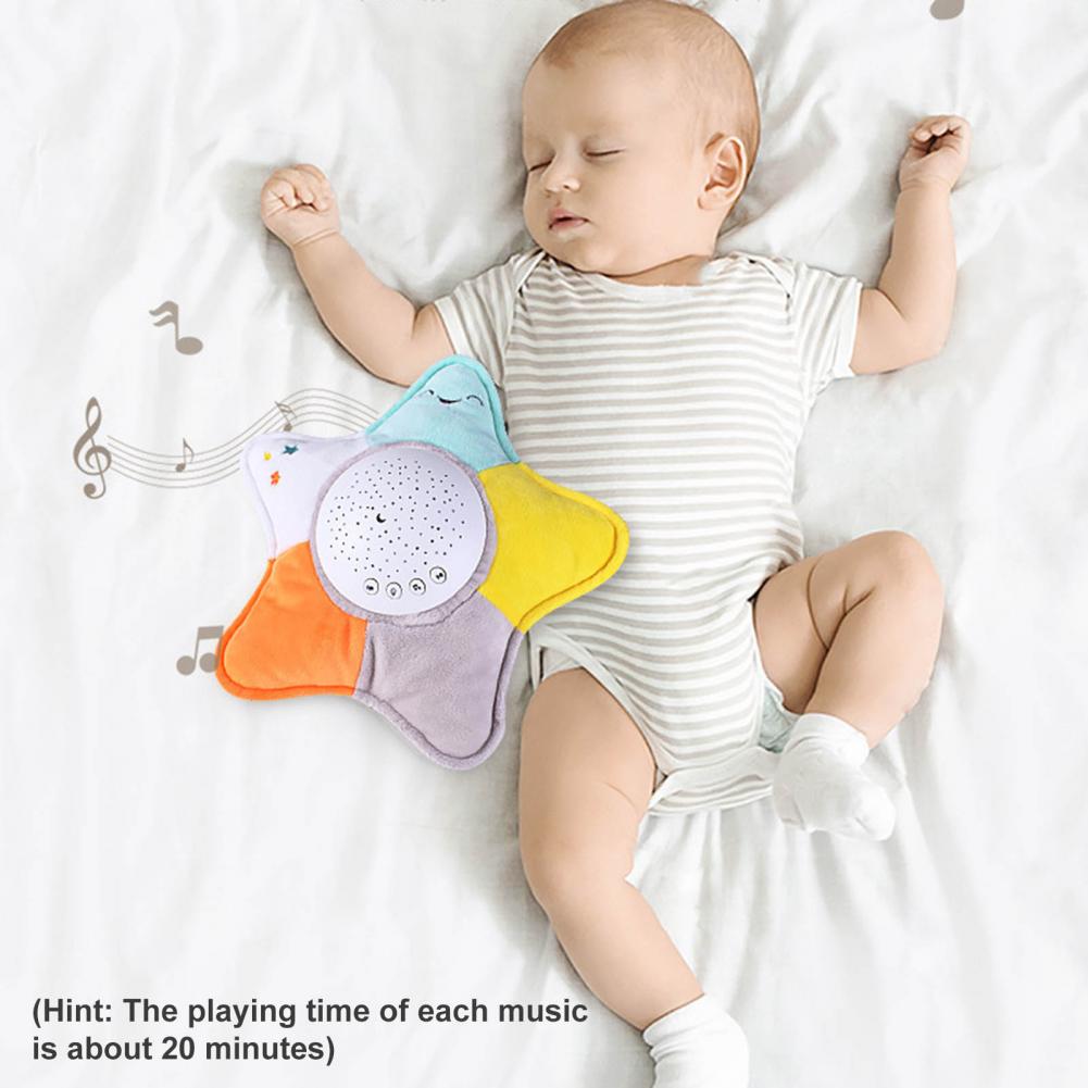 SnoozeAid - Baby Plush Toy With Night Light Projector