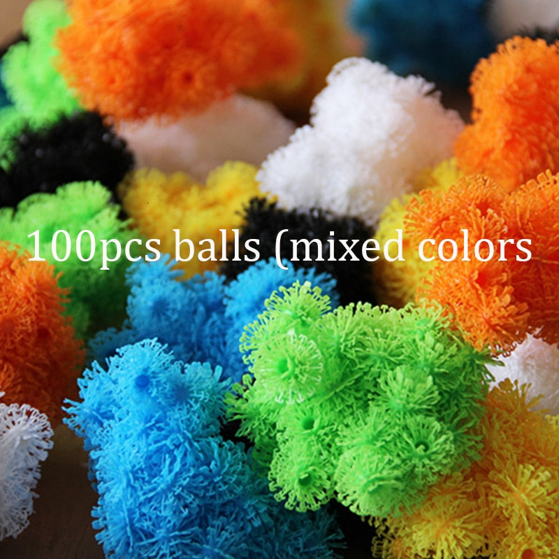 PuffArt - Thorn Ball Clusters 3D Model Construction DIY Building Blocks Toy